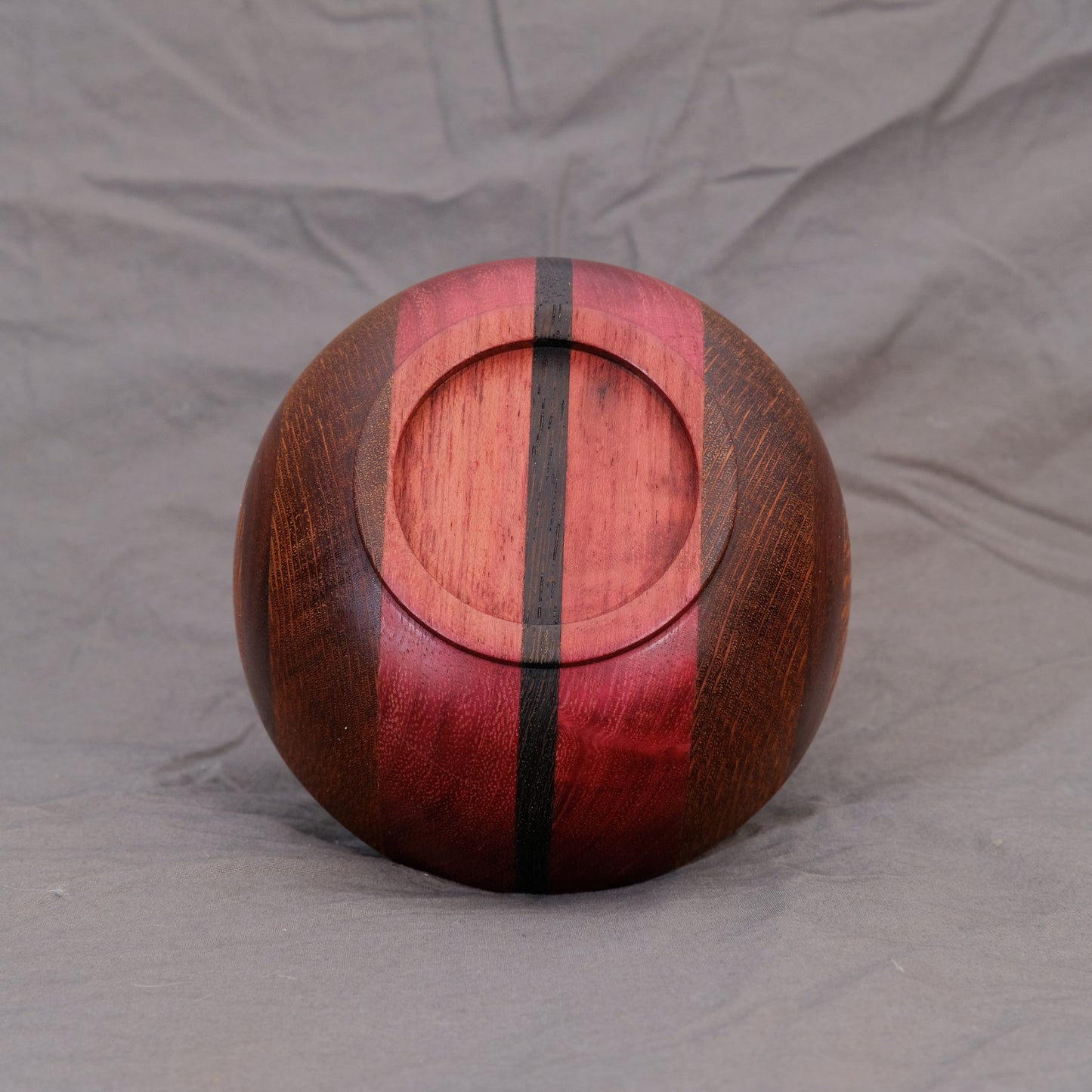Purpleheart Laminated Bowl