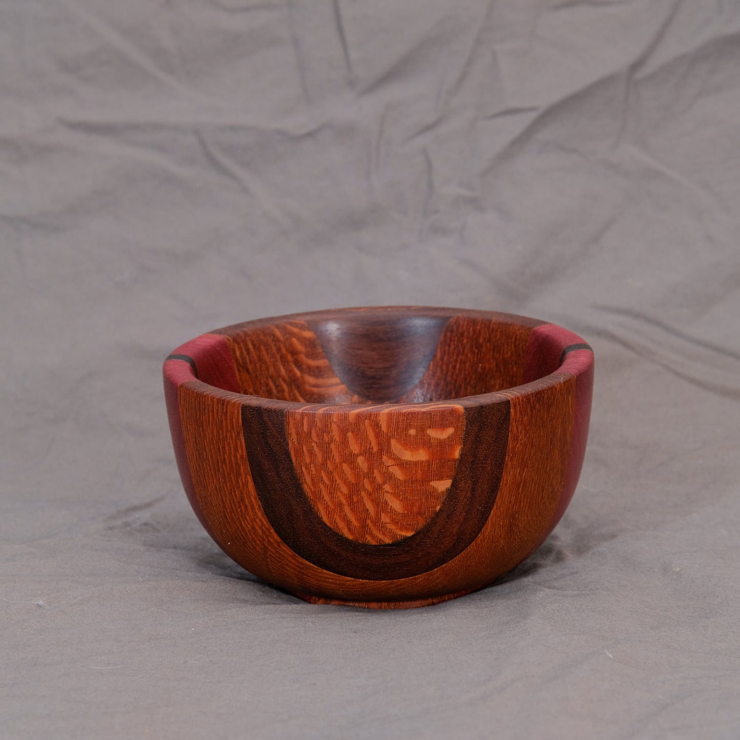 Purpleheart Laminated Bowl