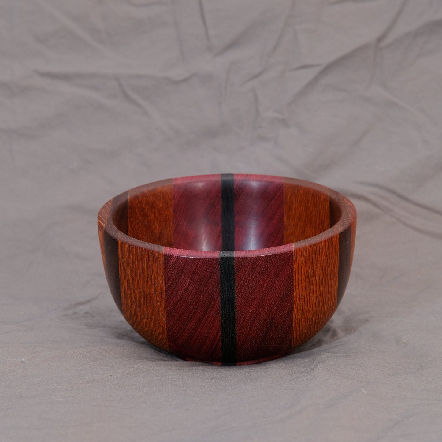 Purpleheart Laminated Bowl