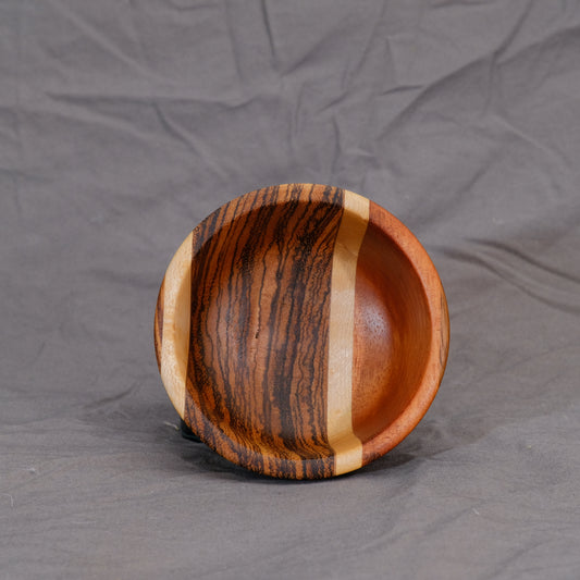 Zebrawood Laminated Bowl