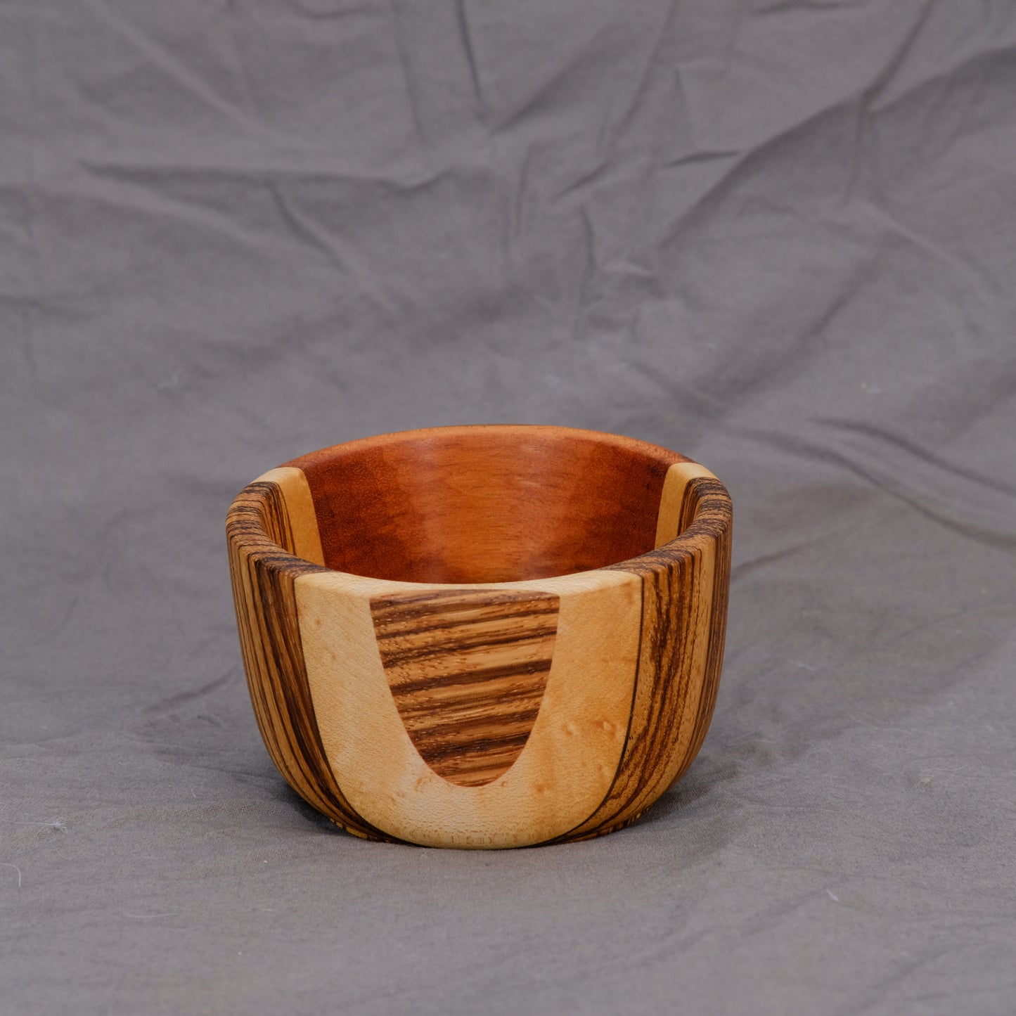Zebrawood Laminated Bowl