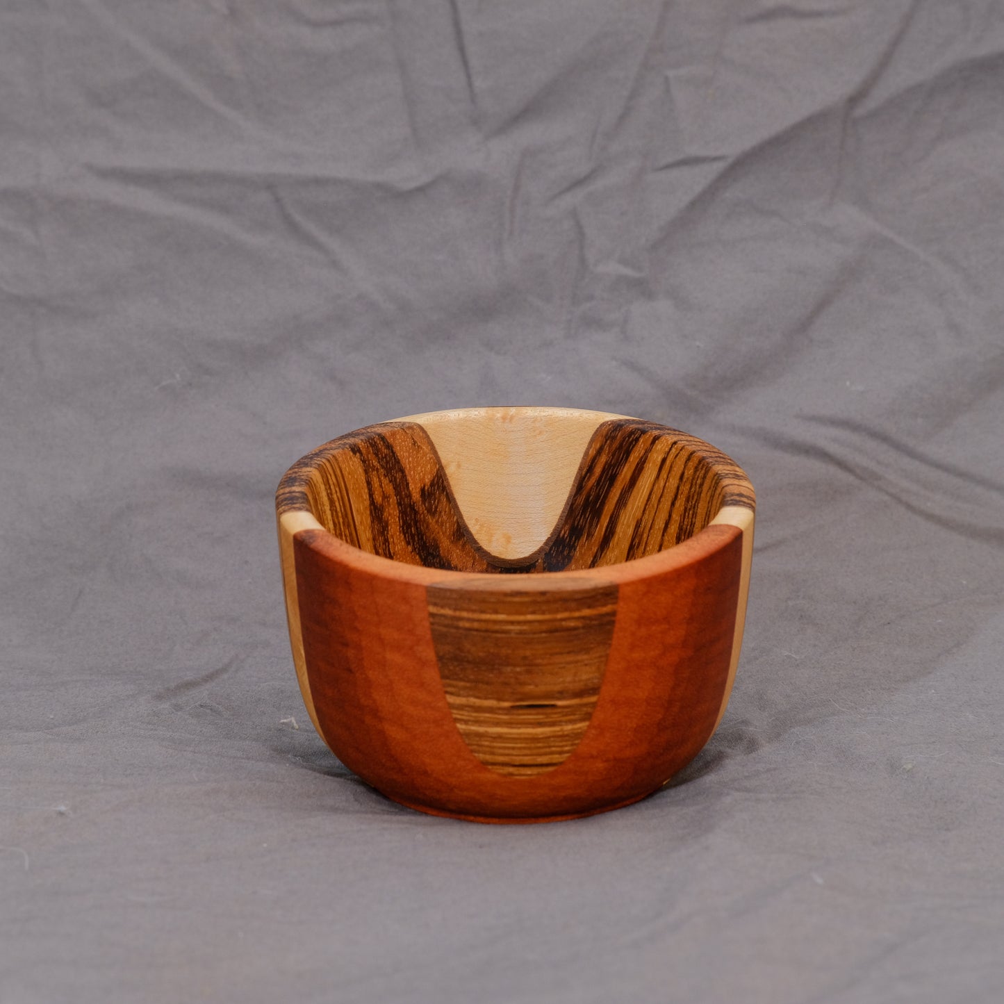 Zebrawood Laminated Bowl
