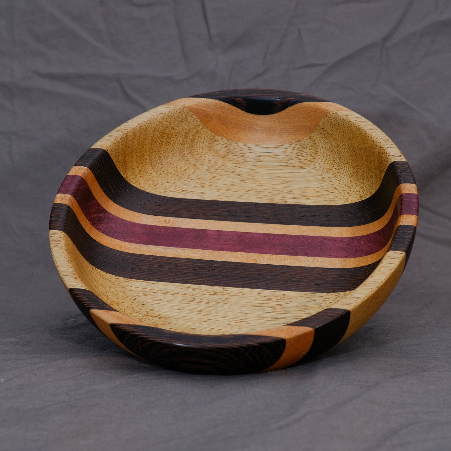 Black Limba Laminated Bowl