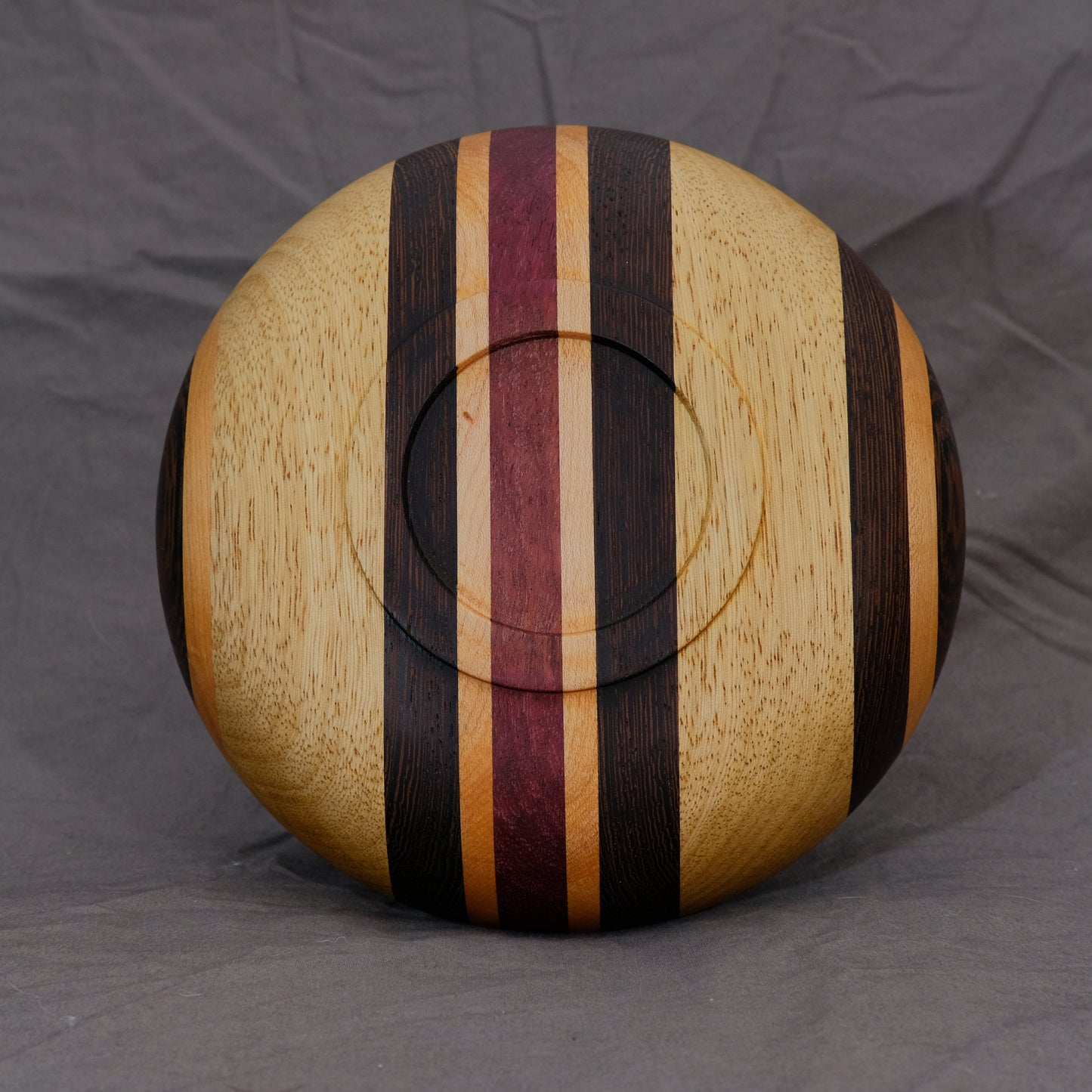 Black Limba Laminated Bowl