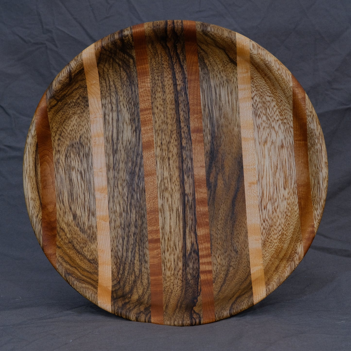 Black Limba and Maple Platter
