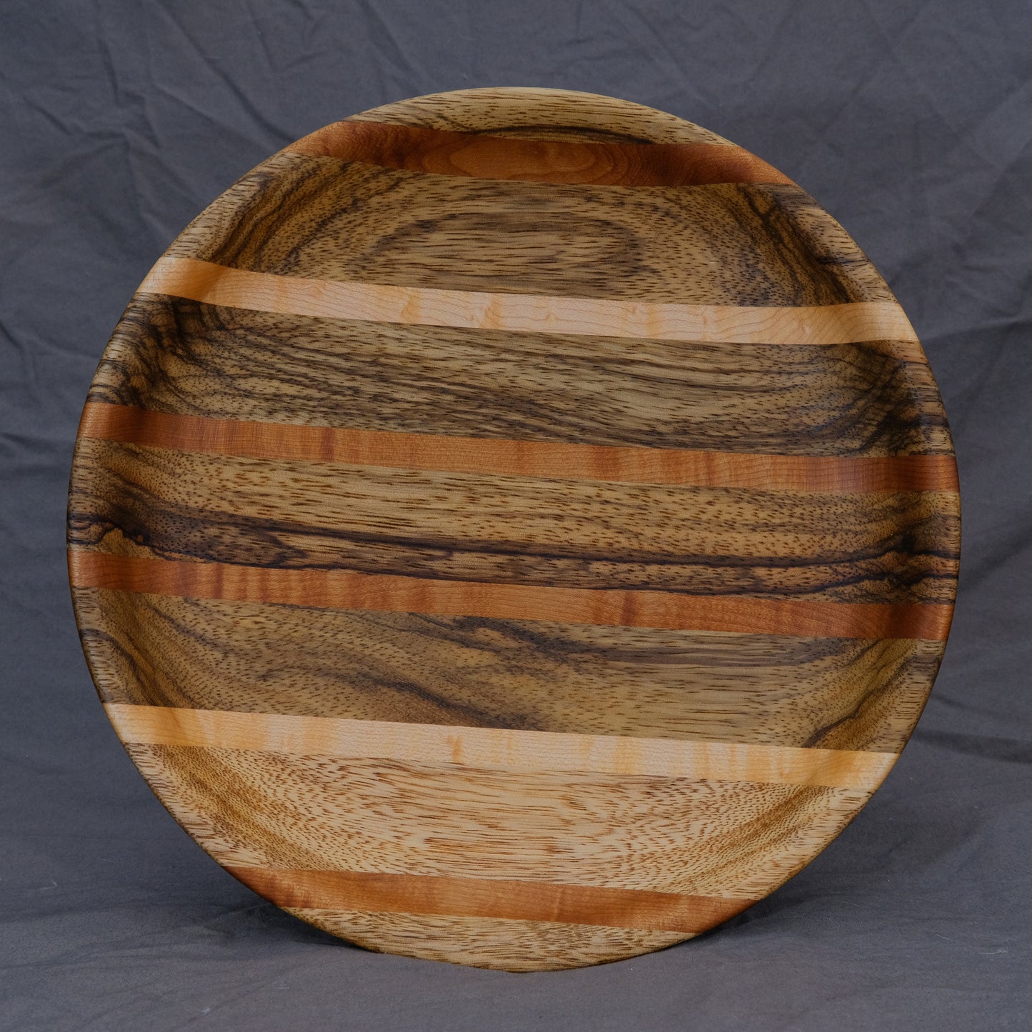 Black Limba and Maple Platter