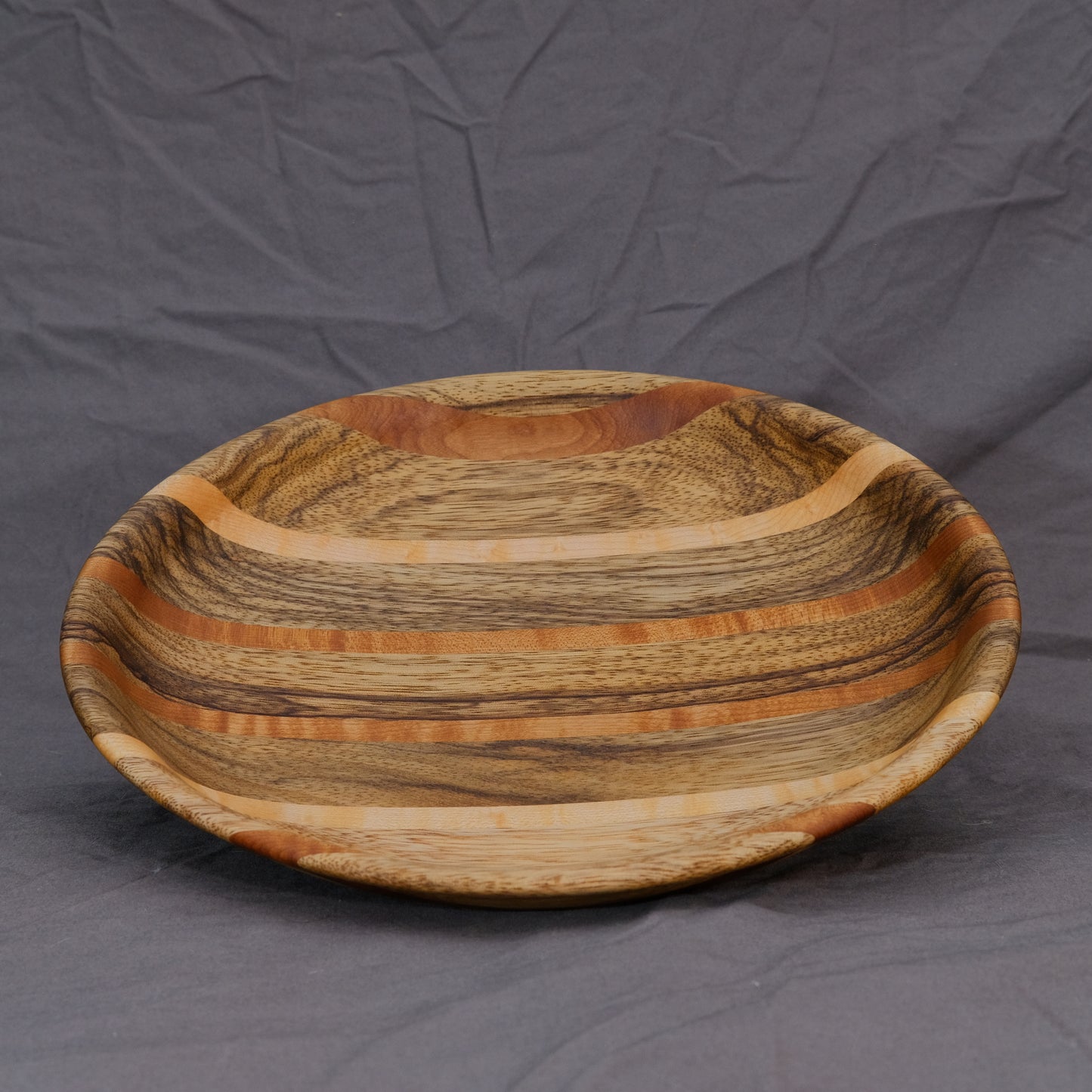 Black Limba and Maple Platter