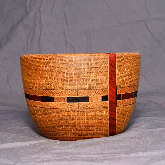 White Oak Laminated Bowl