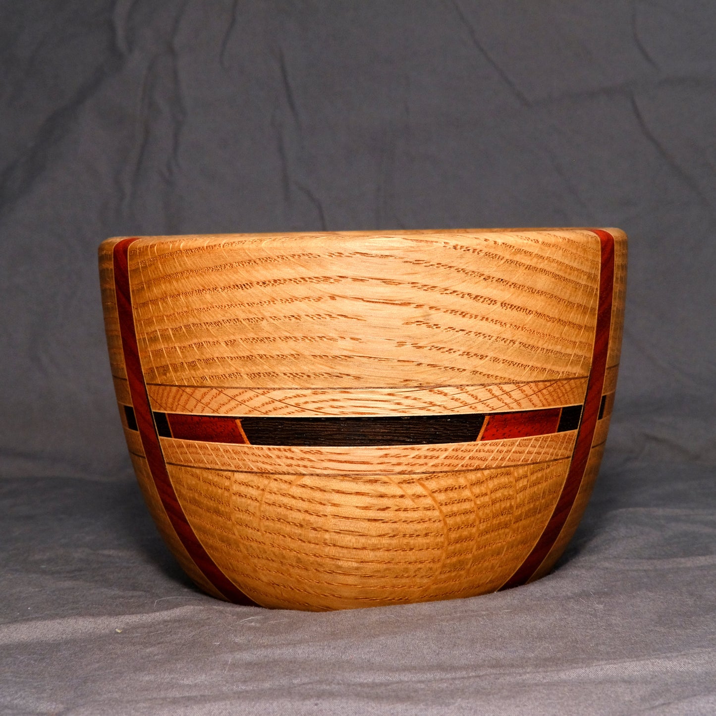 White Oak Laminated Bowl