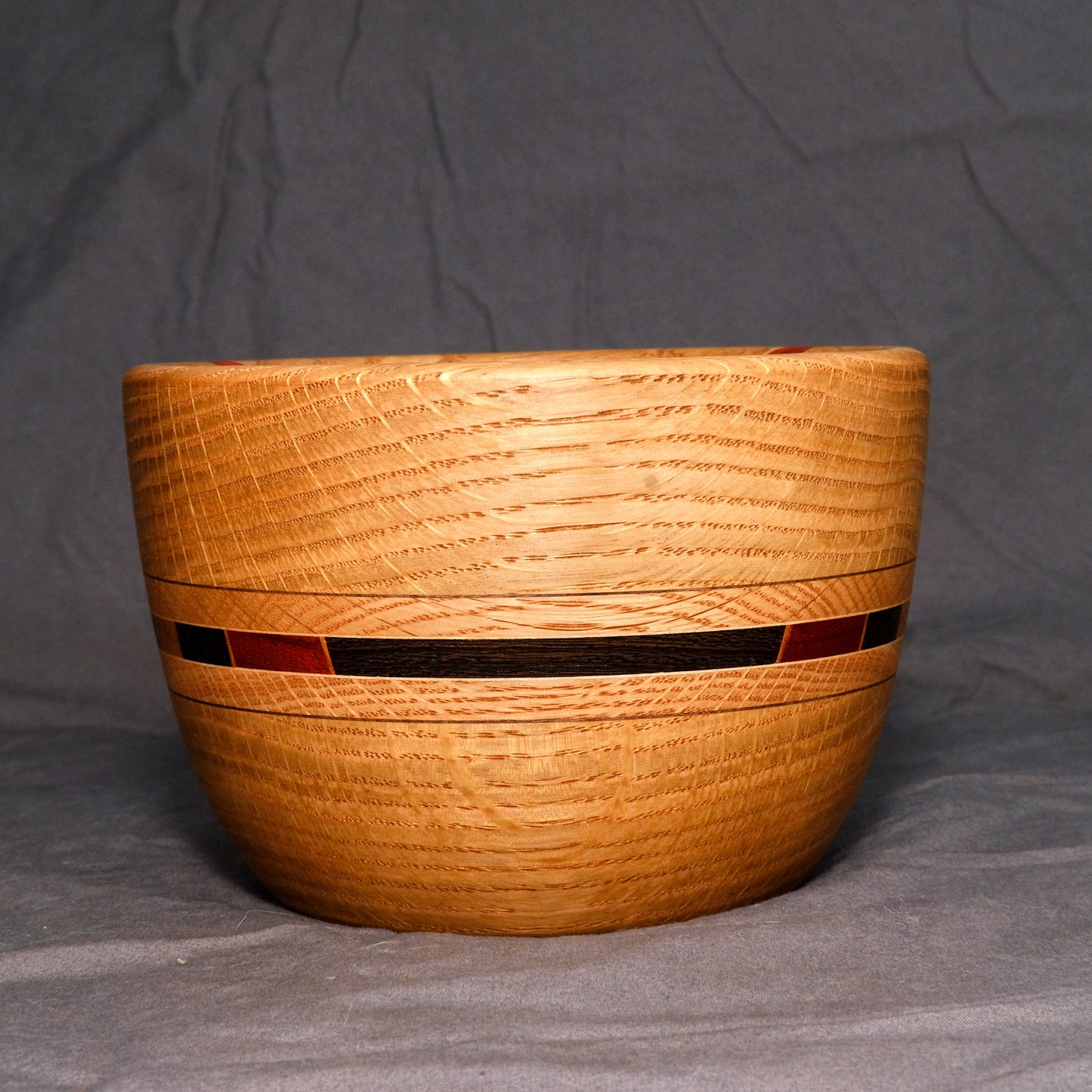 White Oak Laminated Bowl