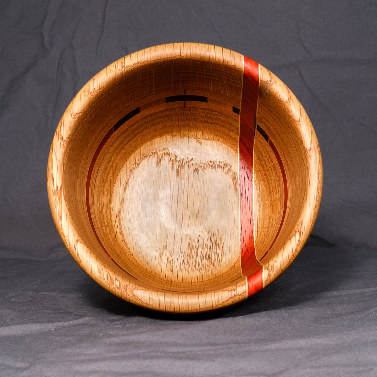 White Oak Laminated Bowl