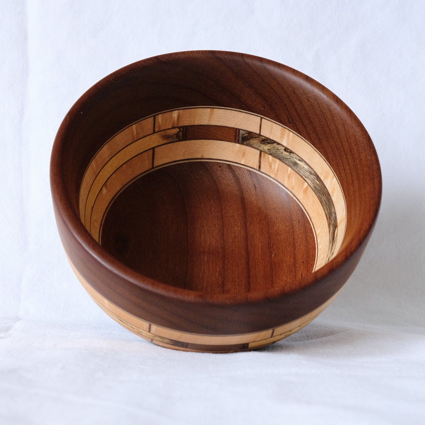 Roasted Maple Laminated Bowl