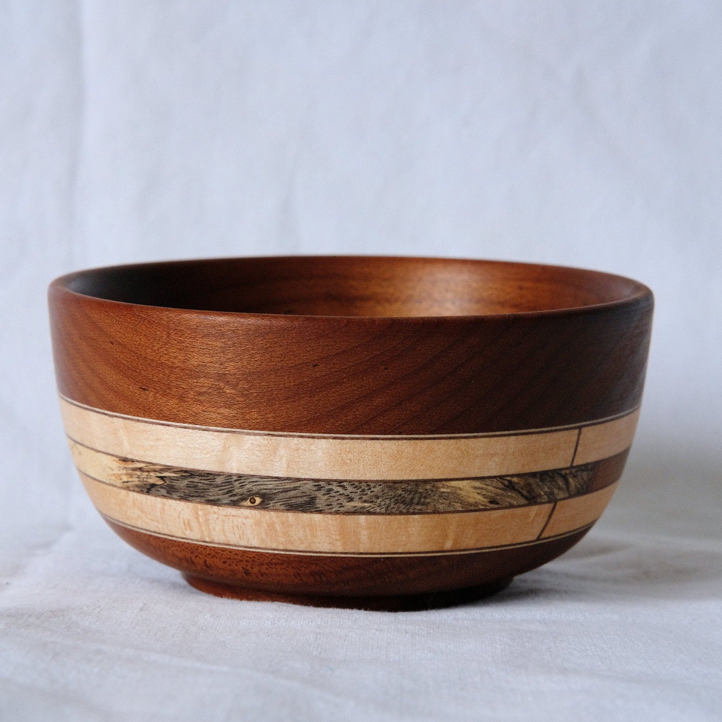 Roasted Maple Laminated Bowl