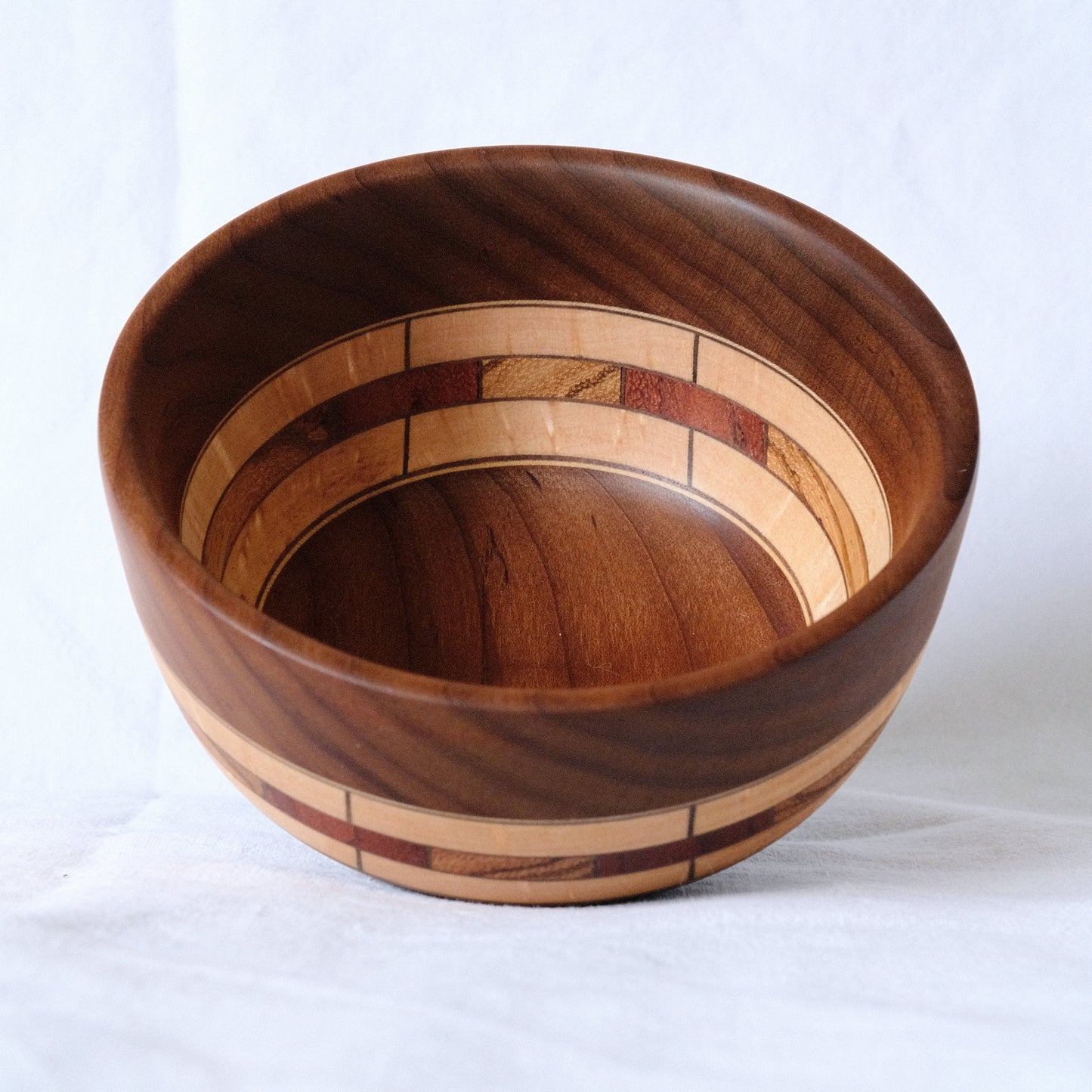 Roasted Maple Laminated Bowl