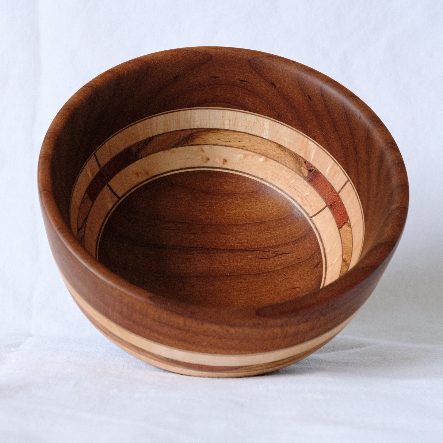 Roasted Maple Laminated Bowl