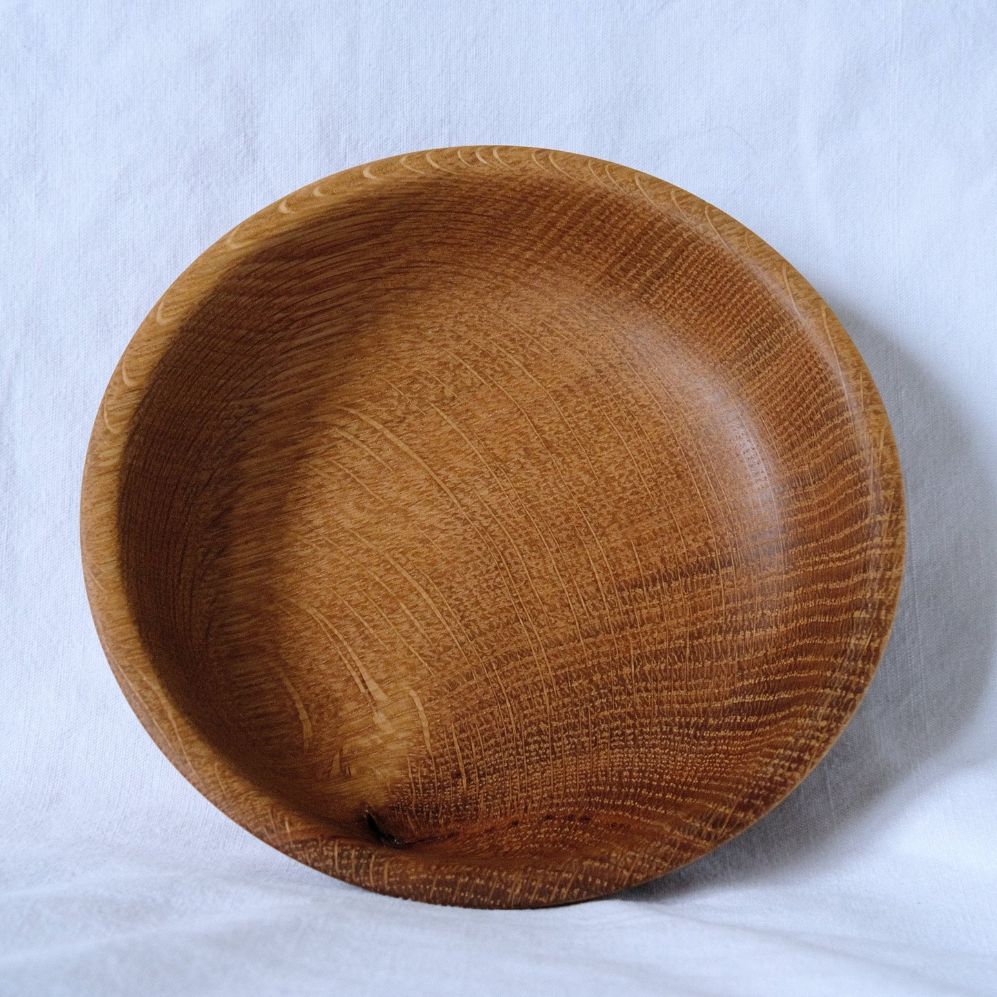 White Oak Bowl with knot