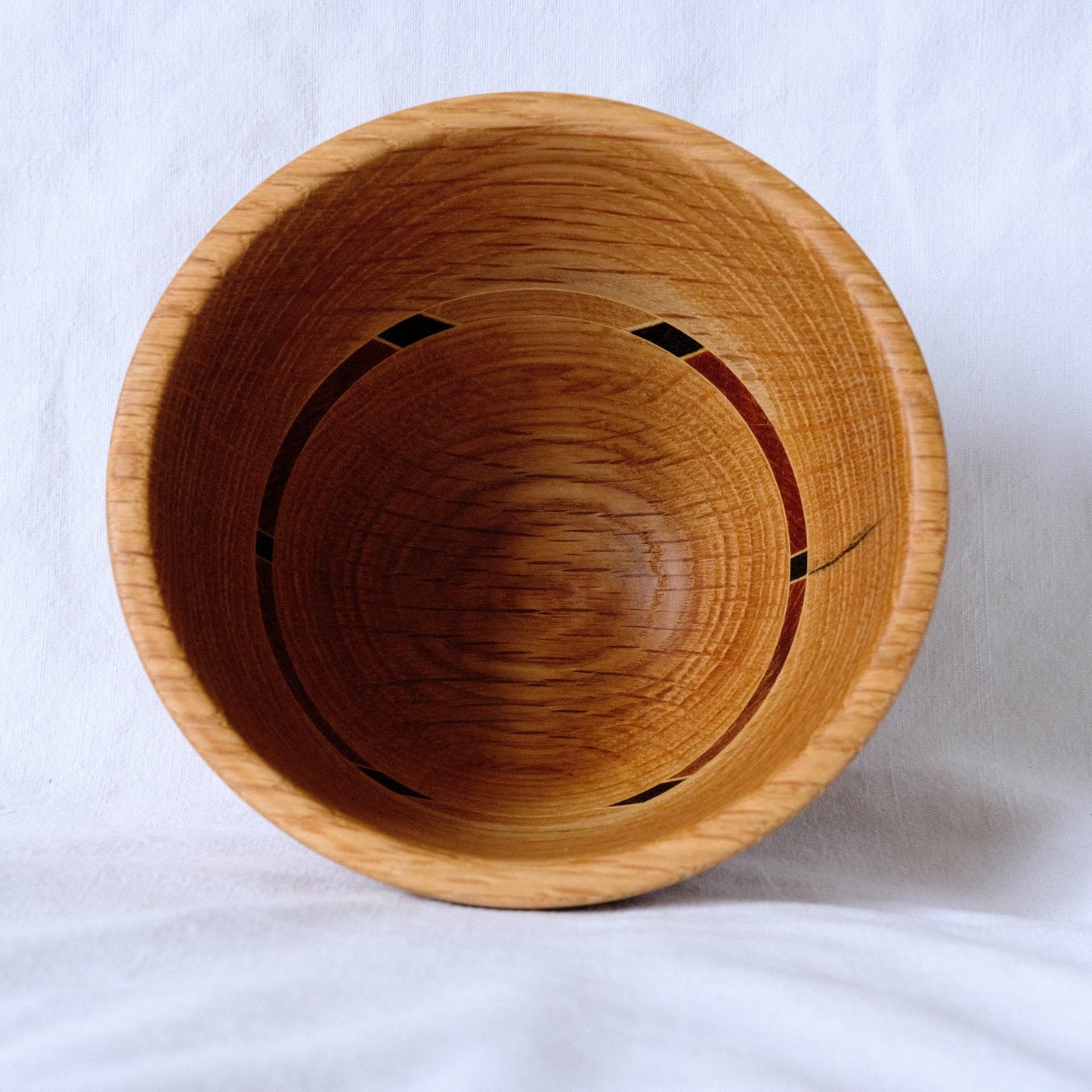 White Oak Laminated Bowl