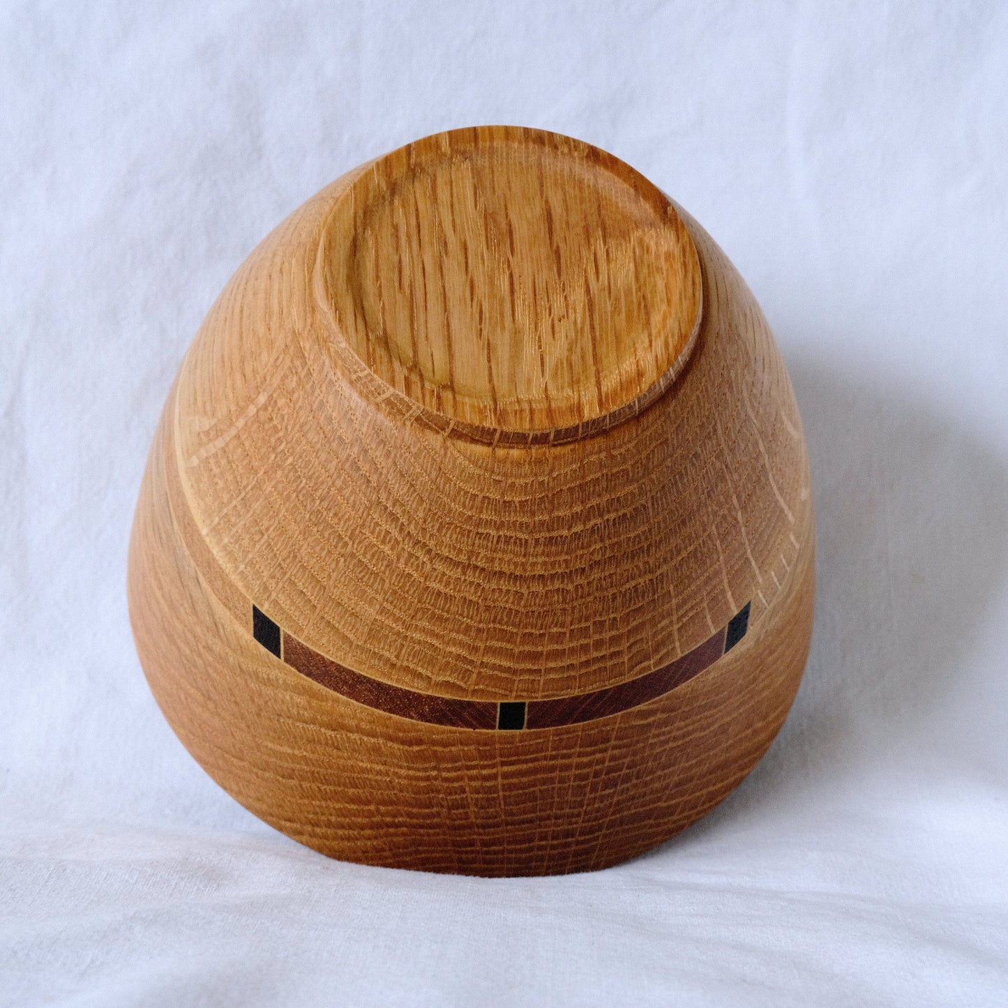 White Oak Laminated Bowl