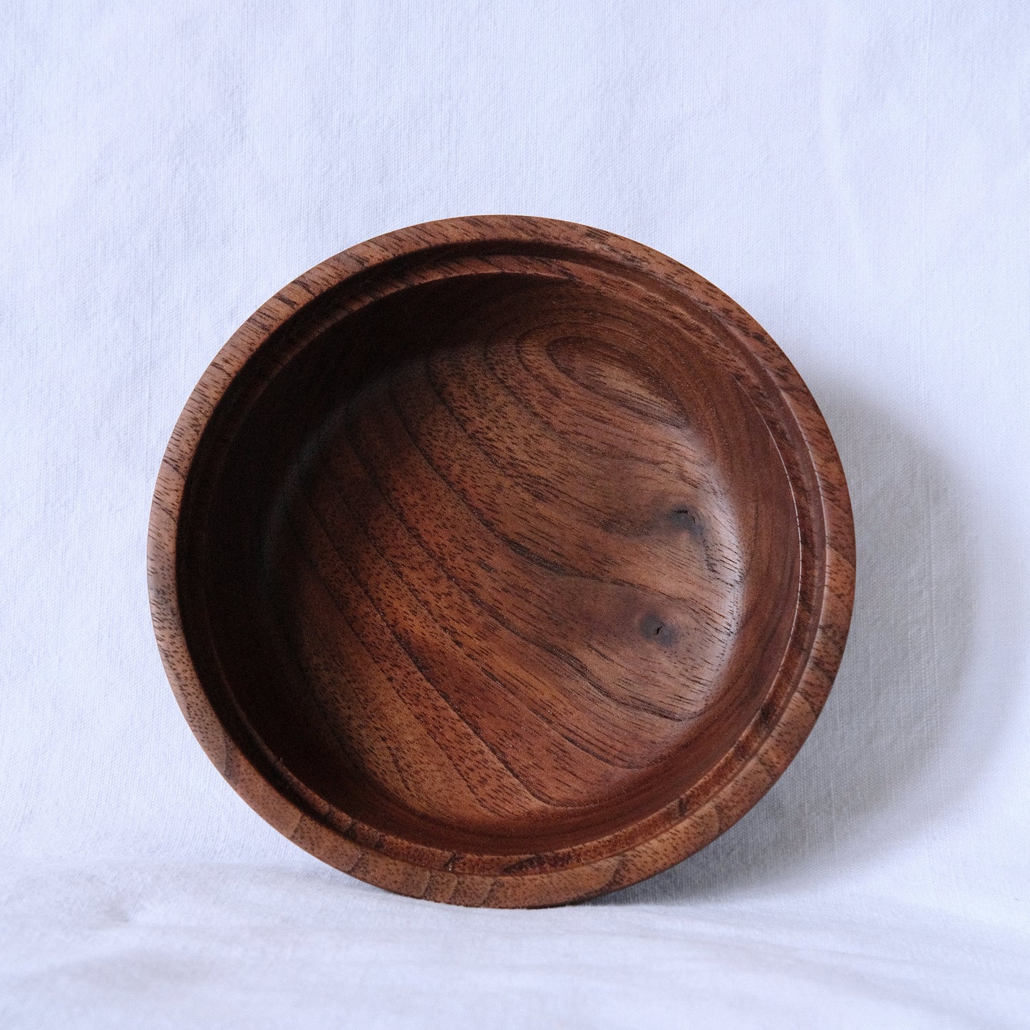 Black Walnut Bowl Lidded Bowl