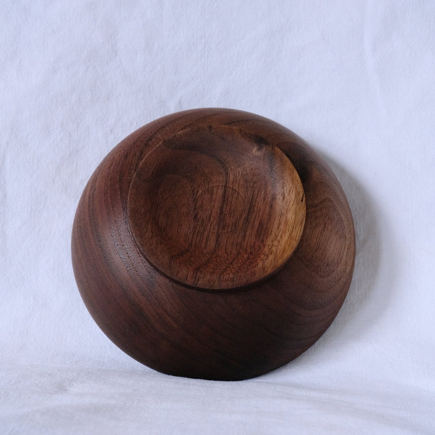 Black Walnut Bowl Lidded Bowl