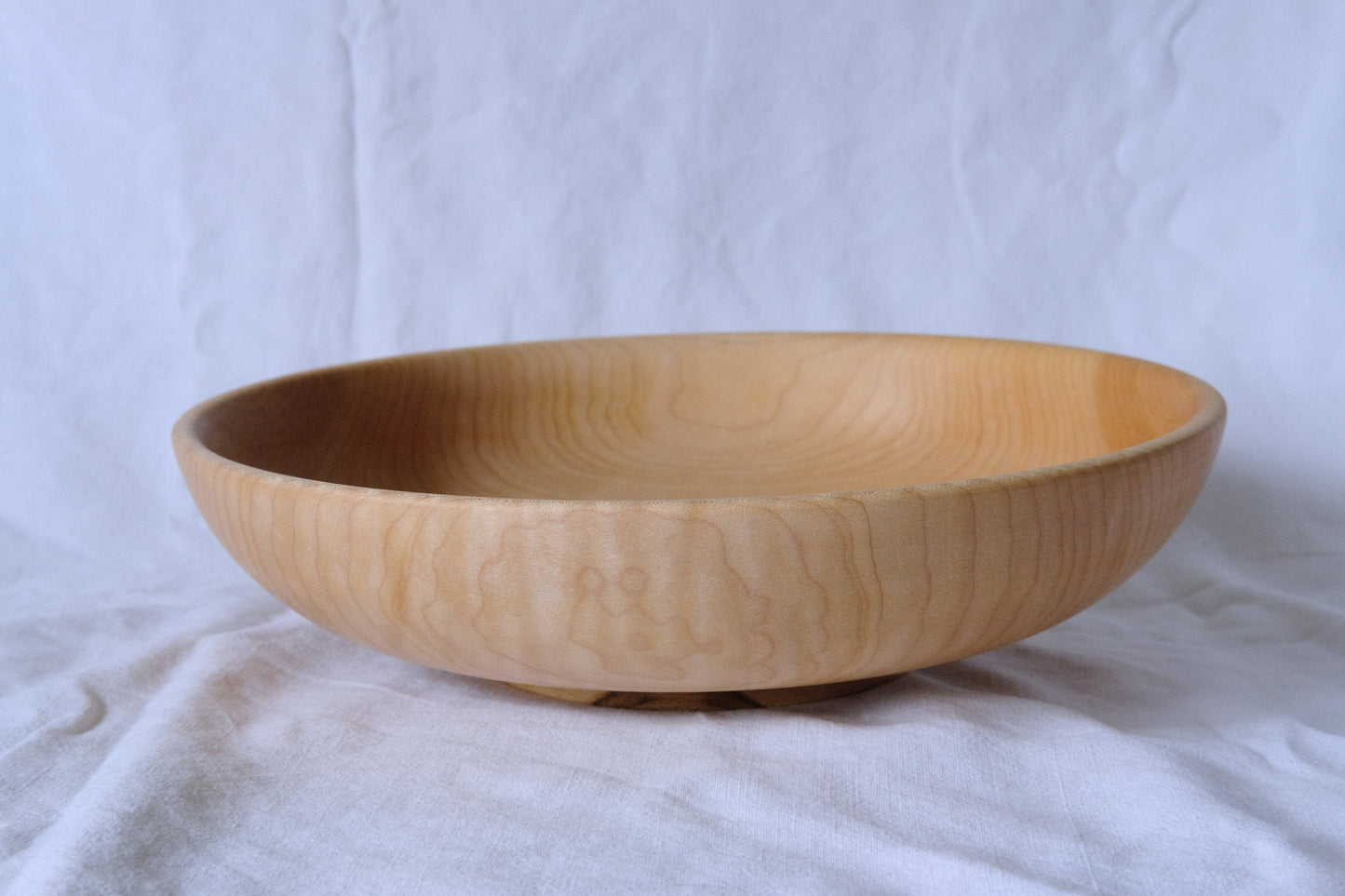 Figured Maple Salad Bowl/Platter