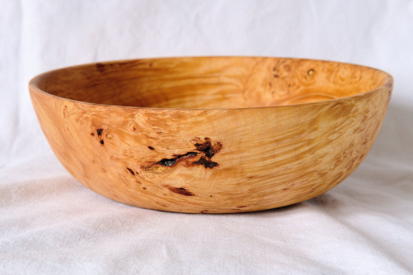 Maple Burl Decorative Bowl