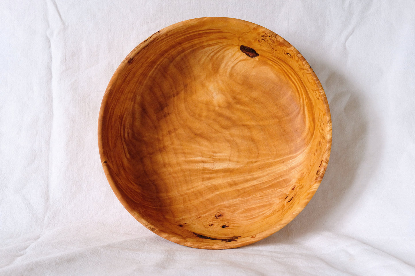 Maple Burl Decorative Bowl