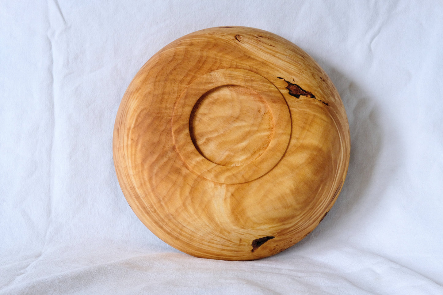 Maple Burl Decorative Bowl