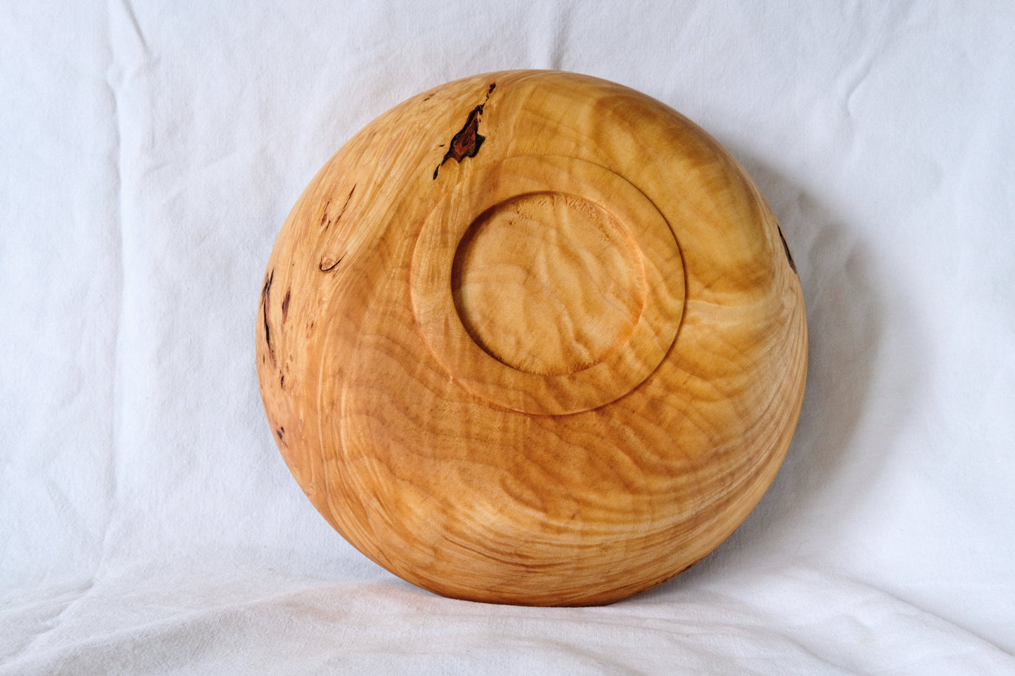 Maple Burl Decorative Bowl